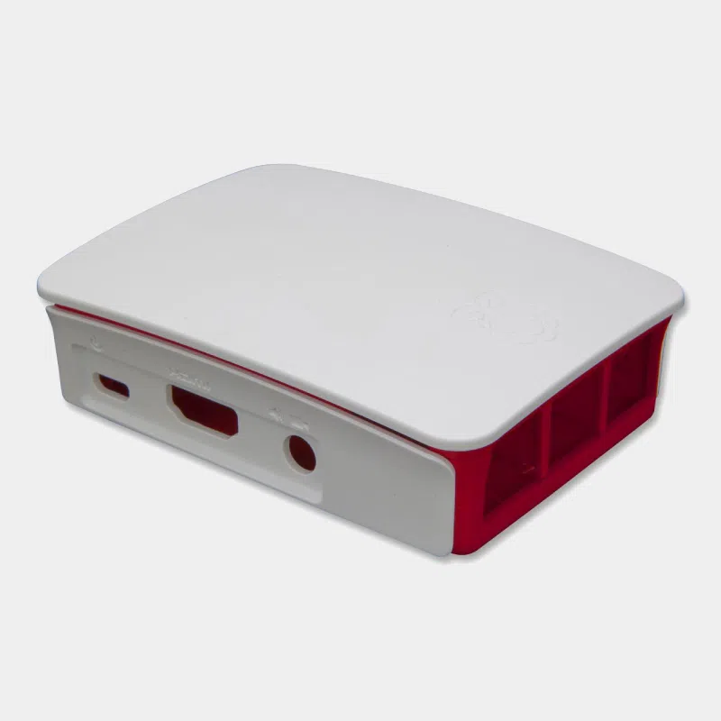 Boitier Raspberry Pi 3 rouge et blanc