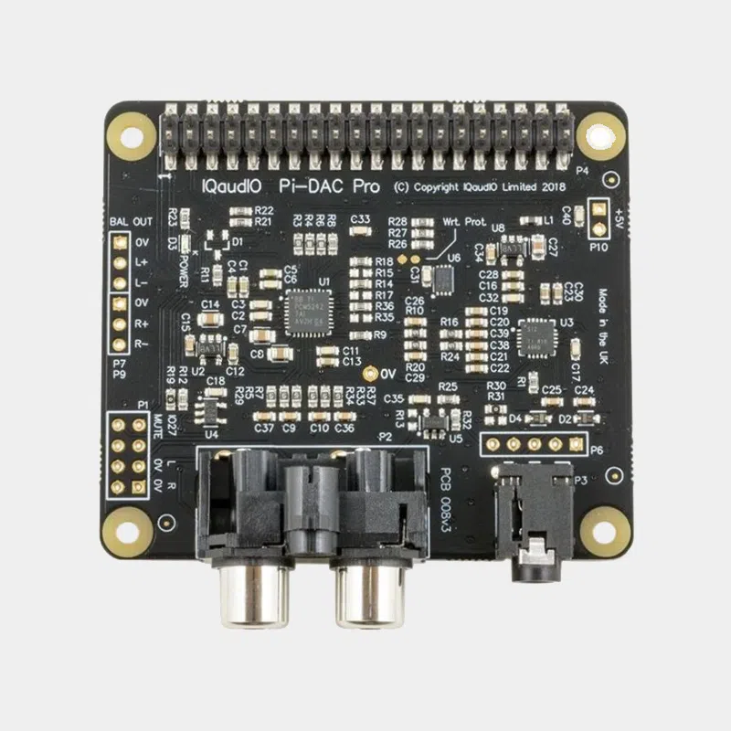 Raspberry Pi DAC Audio IQaudio