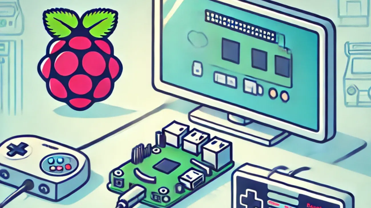 Console rétrogaming basée sur Raspberry Pi